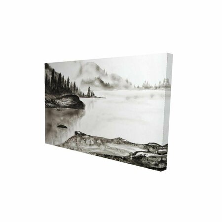 BEGIN HOME DECOR 12 x 18 in. Peaceful Landscape-Print on Canvas 2080-1218-LA162